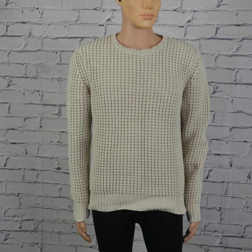 Mens All Saints Rok Crew Sweater size large